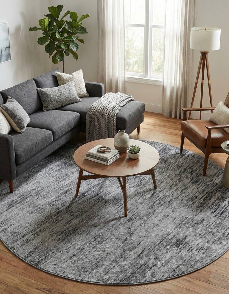 Detail image of 7' 7 x 7' 7 Asha Round Rug