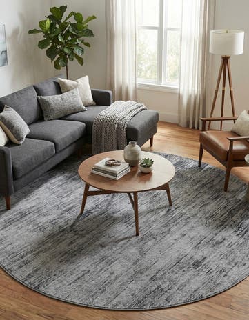 7' 7 x 7' 7 Asha Round Rug