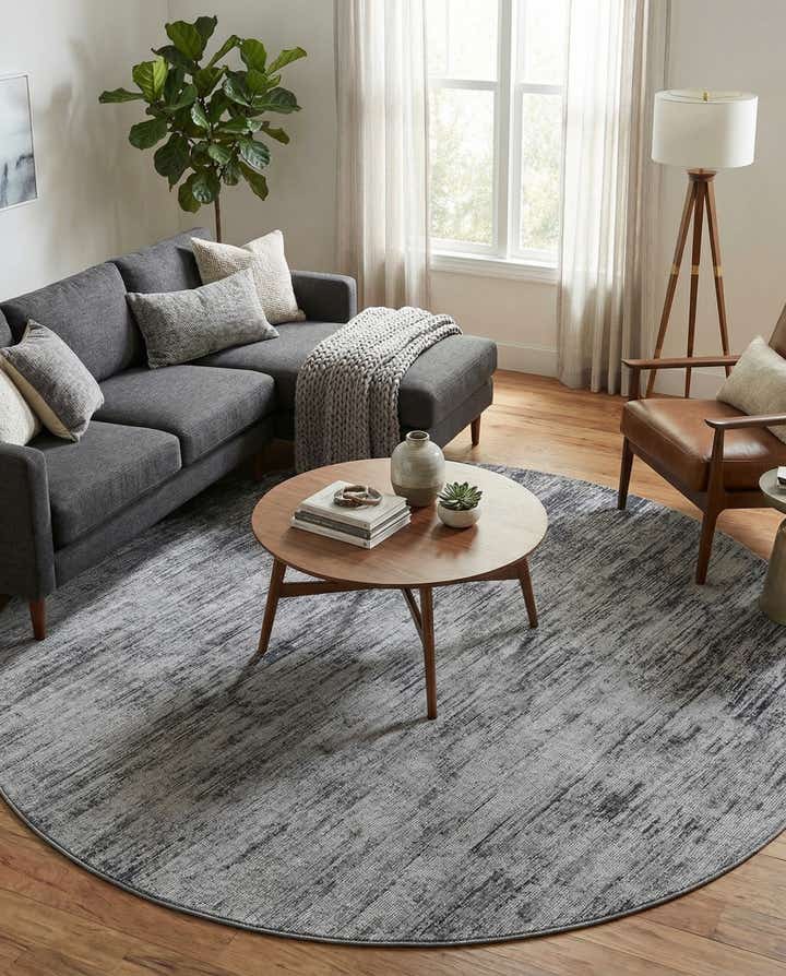 7' 7 x 7' 7 Asha Round Rug