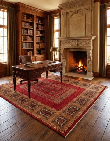 5' 8 x 7' 11 Kashkuli Rug