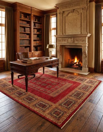 5' 8 x 7' 11 Kashkuli Rug