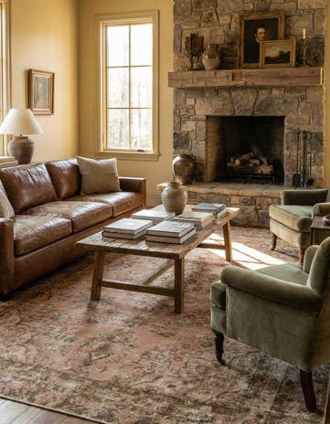 6' 5 x 10' 4 Hand Knotted Ultra Vintage Persian Wool Rug