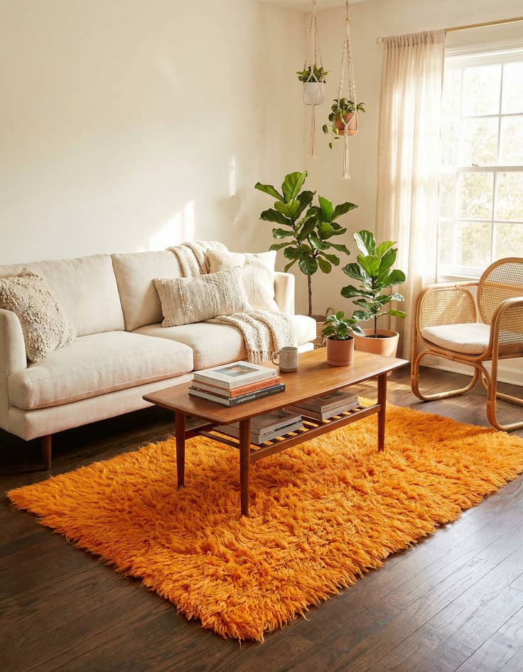 Detail image of 3' 3 x 6' 8  Hand Knotted Moroccan Wool Runner Rug