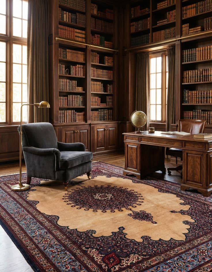 Detail image of 7' 1 x 10' 6 Mood Wool Rug