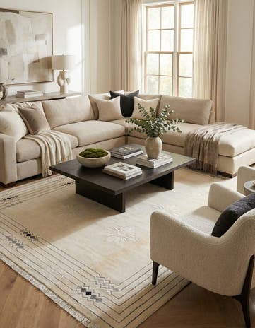 8' 2 x 11' 4 Hand Knotted Darya Wool Rug