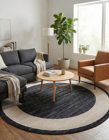 Jill Zarin 8' x 8' Uptown Yorkville Round Rug