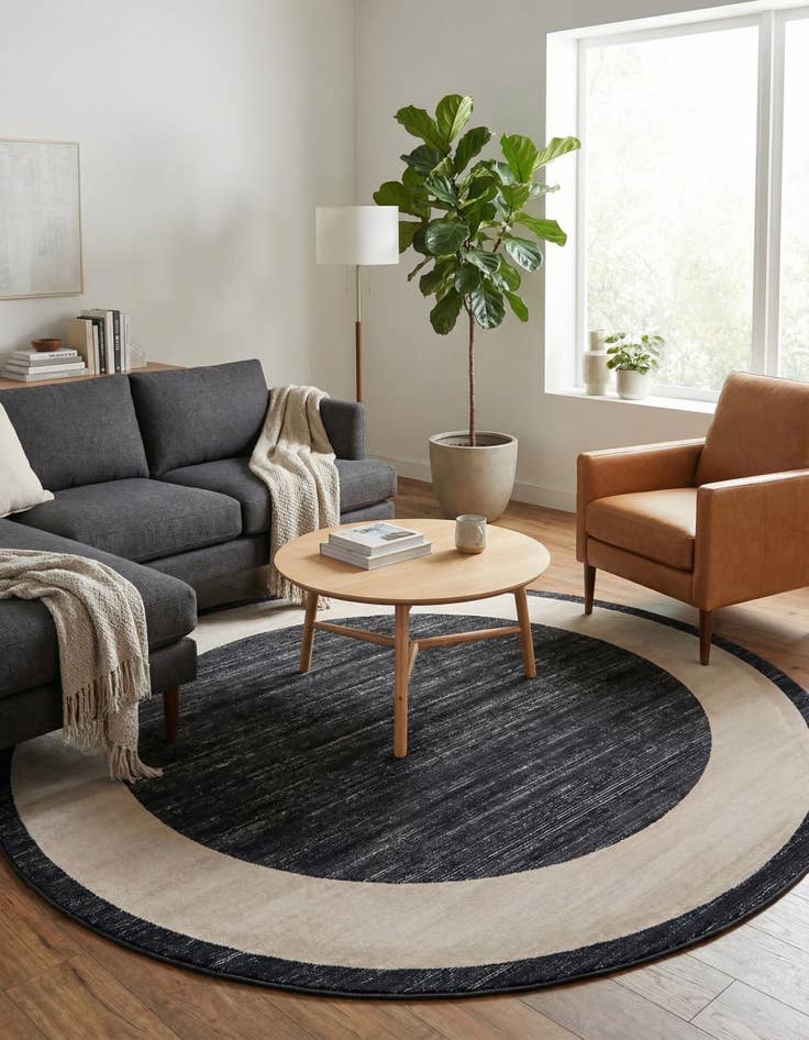 Detail image of 8' x 8' Uptown Yorkville Round Rug