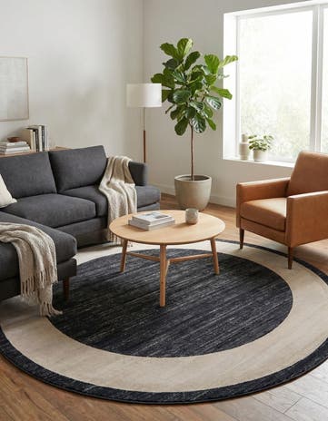 Jill Zarin 8' x 8' Uptown Yorkville Round Rug