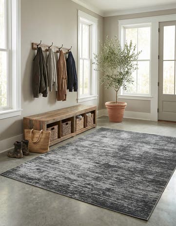 Black Asha Rug