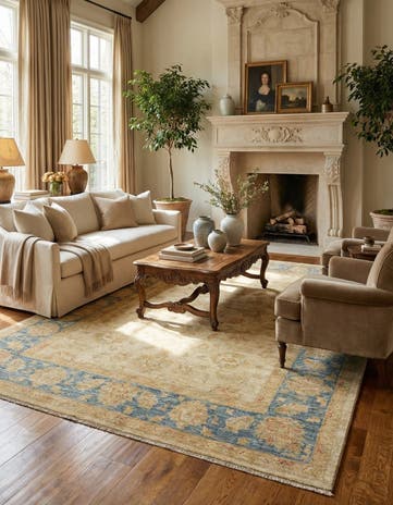 5' 8 x 7' 8 Kaizar Wool Rug