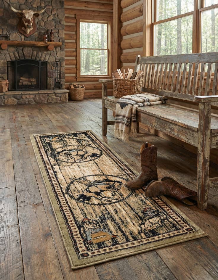Detail image of  2' x 6' Pioneer Runner Rug