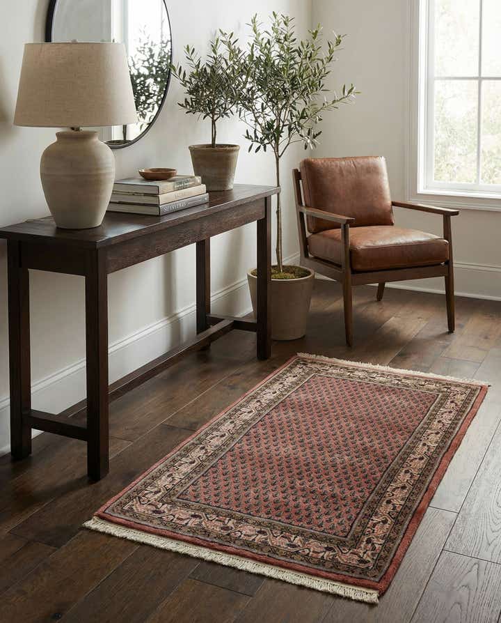 3' 1 x 5' 1 Hand Knotted Mir Wool Rug