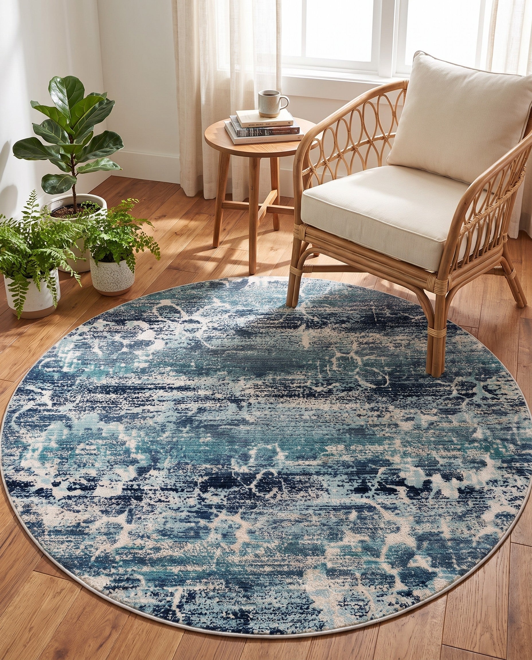 5' x 5' Budapest Round Rug