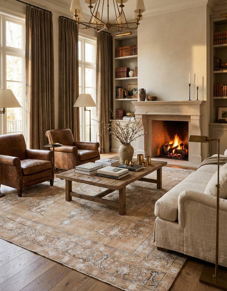 Detail image of 9' 4 x 12' Hand Knotted Ultra Vintage Persian Wool Rug