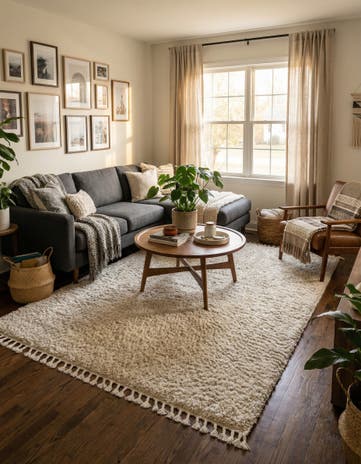 9' x 12' 2 Athena Shag Rug