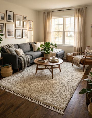 9' x 12' 2 Athena Shag Rug