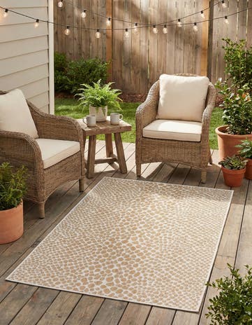 3' x 5' 3 Easy-Clean Jill Zarin Cape Town Indoor / Outdoor Rug