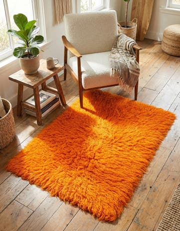 2' 10 x 3' 10 Hand Knotted Moroccan Wool Rug