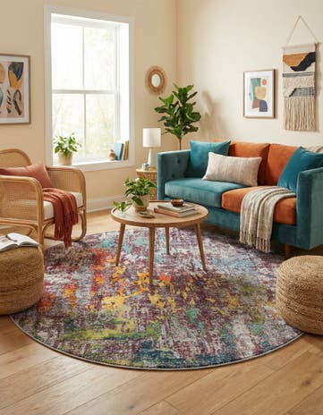 Starlight Round Rug