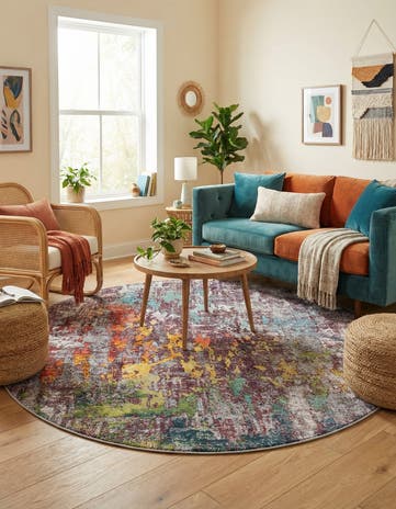 Starlight Round Rug