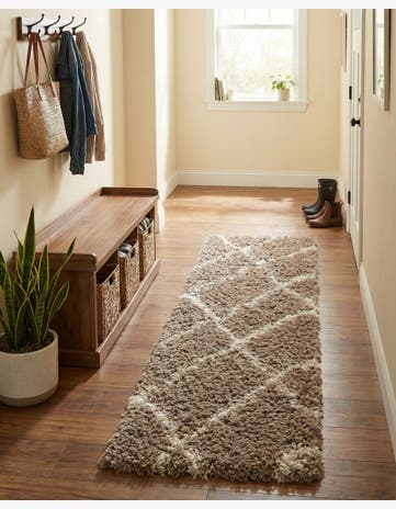 2' x 8' Infinity Shag Runner Rug
