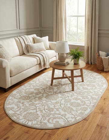 4' x 6' Nepal Oval Rug