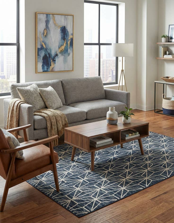 Detail image of 5' x 8' Uptown Fifth Avenue Rug