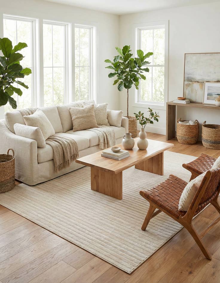 Detail image of  6' x 9'  Washable Sabrina Soto Indoor / Outdoor Rug