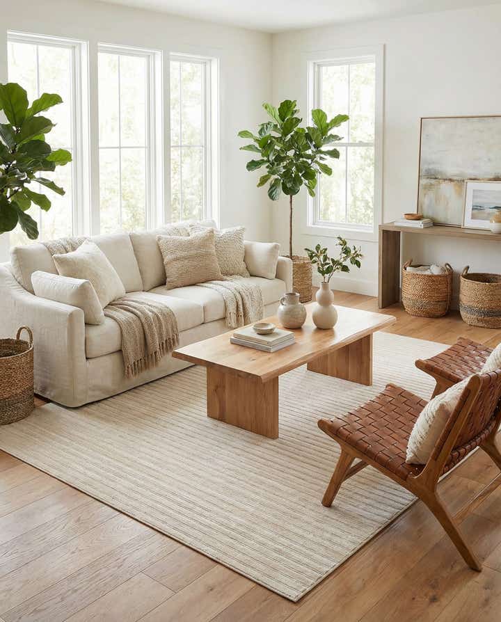 6' x 9' Easy-Clean Sabrina Soto Indoor / Outdoor Rug