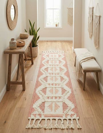 2' 2 x 8' 2 Hand Woven Arizona Wool Runner Rug