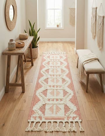 2' 2 x 8' 2 Hand Woven Arizona Wool Runner Rug