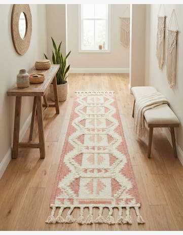 2' 2 x 8' 2 Hand Woven Arizona Wool Runner Rug
