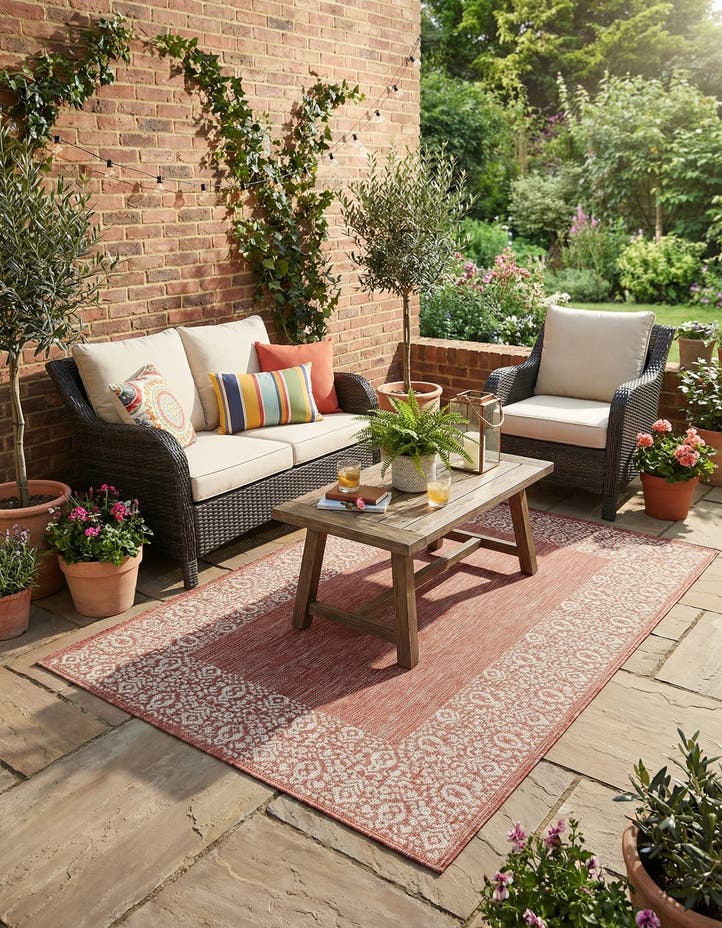 4' x 6' Easy-Clean Border Indoor / Outdoor...