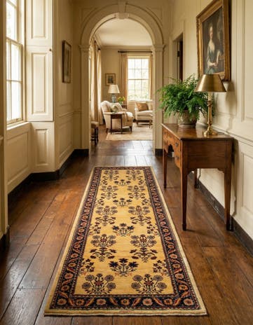 3' x 9' Kashkuli Runner Rug