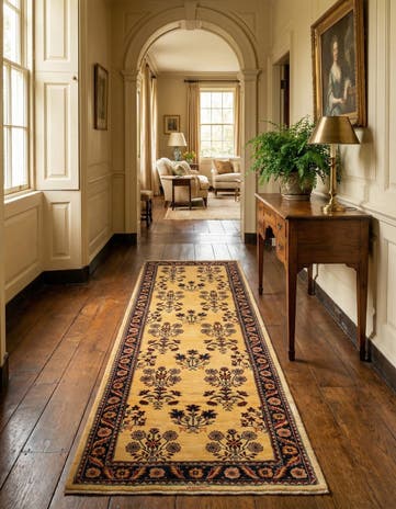 3' x 9' Kashkuli Runner Rug