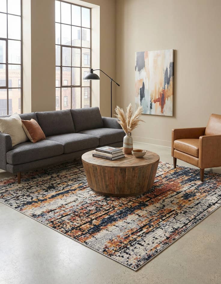 Detail image of 8' x 8' Tucson Square Rug