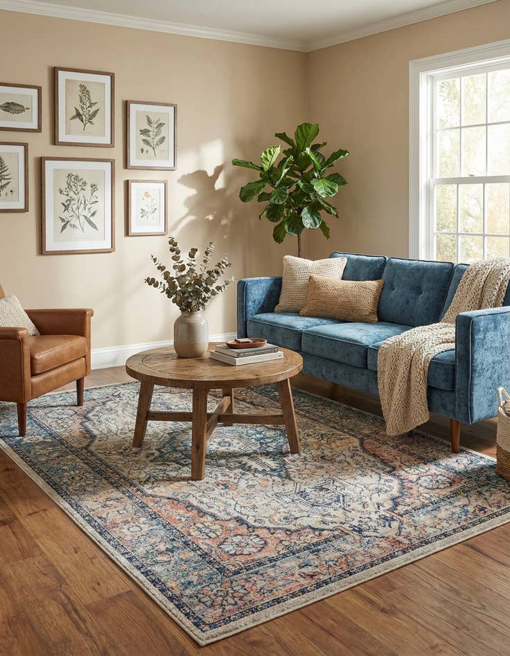 Detail image of 5' 3 x 8' Lola Rug