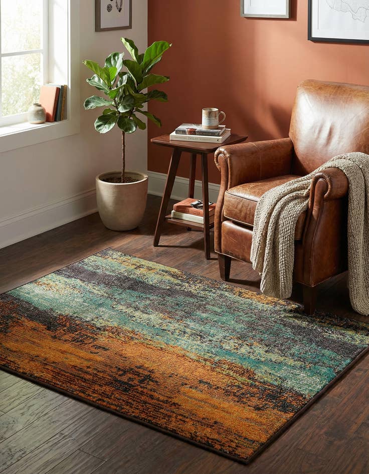 Detail image of  2' 2 x 3'  Washable Sevilla Rug