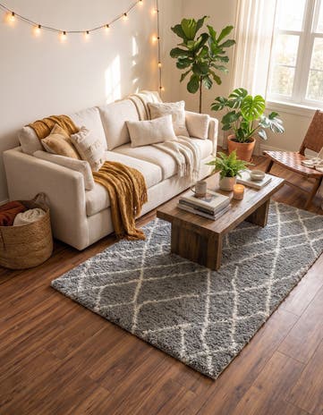 4' x 6' Soft Touch Shag Rug