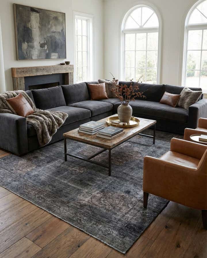 7' 8 x 10' 2 Hand Knotted Ultra Vintage Persian Wool Rug