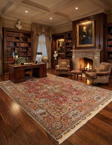 9' 10 x 13' 3 Tabriz Rug