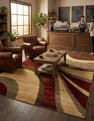 9' x 12' Cafe Rug