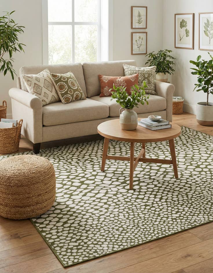 Detail image of 6' x 9'  Washable Jill Zarin Cape Town Indoor / Outdoor Rug