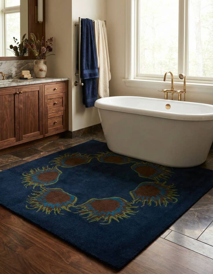 Detail image of 7' 6 x 7' 7 Luna Square Rug