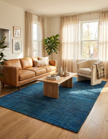 5' 1 x 7' 11 Hand Knotted Darya Wool Rug