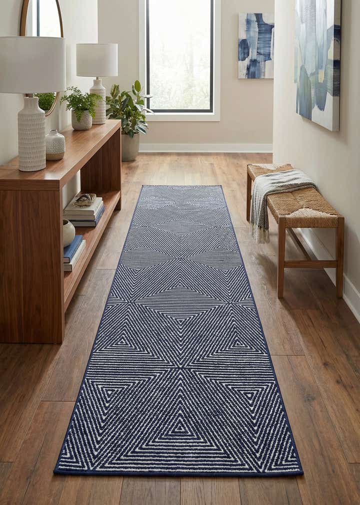 2' 7 x 12' Easy-Clean Sabrina Soto Indoor / Outdoor Runner Rug