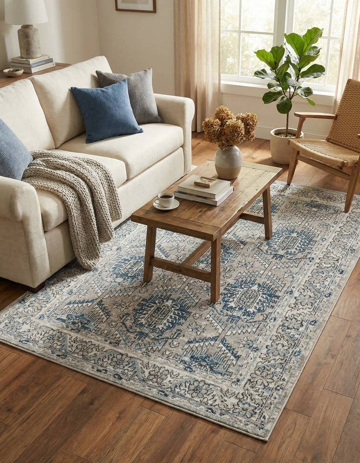 Detail image of  5' 3 x 8' Nyla Rug