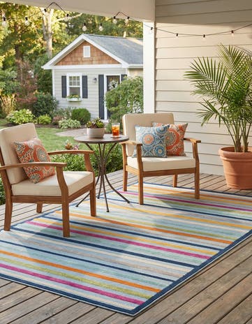 7' x 10' Easy-Clean Aruba Indoor / Outdoor Rug