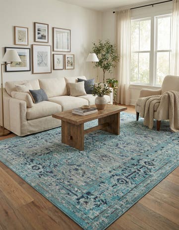 10' 6 x 16' 5 Washable Fleur Rug