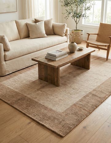 3' 11 x 5' 7 Hand Knotted Darya Wool Rug